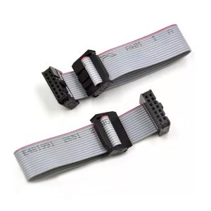 IDC ribbon cable assembly 2.54mm UL2651 flat cable female connector