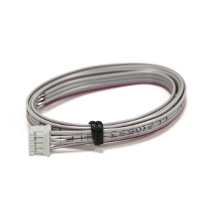 4 pin wire harness cable with JST connector flat ribbon cable