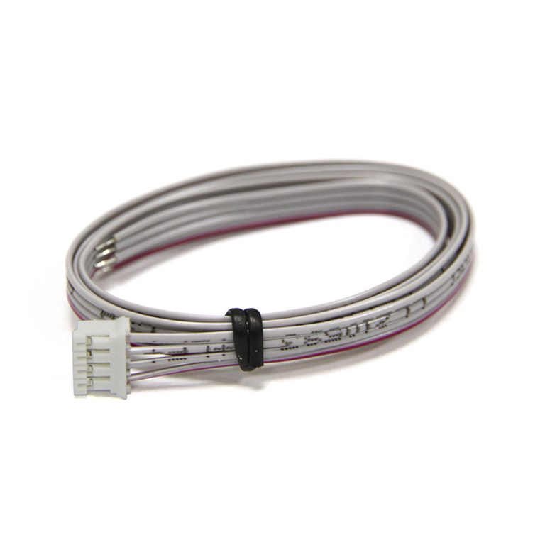 4 pin wire harness cable with JST connector flat ribbon cable