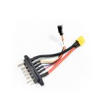 xt90 battery wiring harness with jst smr connector for electric vehicle