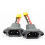 XT90 to IEC C14 cable for electric vehicle battery high current connector
