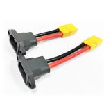 High current XT90 cable assembly for electric vehicle battery and power system
