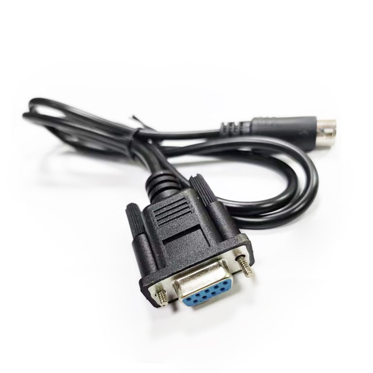 RS232 DB9 serial cable used for PLC automation equipment communication