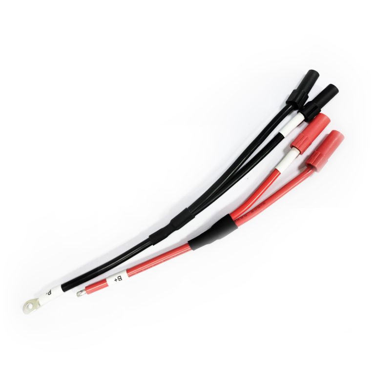 XT150 battery cable with ring terminal and silicone wire for electric vehicle