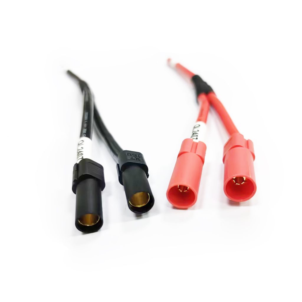 XT150 connector detail on high current battery cable