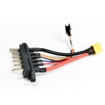jst smr connector on battery wiring harness for signal control